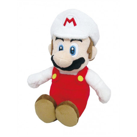 NINTENDO - Peluche Mario Bros Wii 27cm Fire Mario