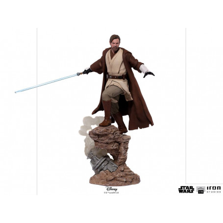 IRON STUDIOS - Obi-Wan Unleashed BDS Art Scale 1/10 - Star Wars Figurine