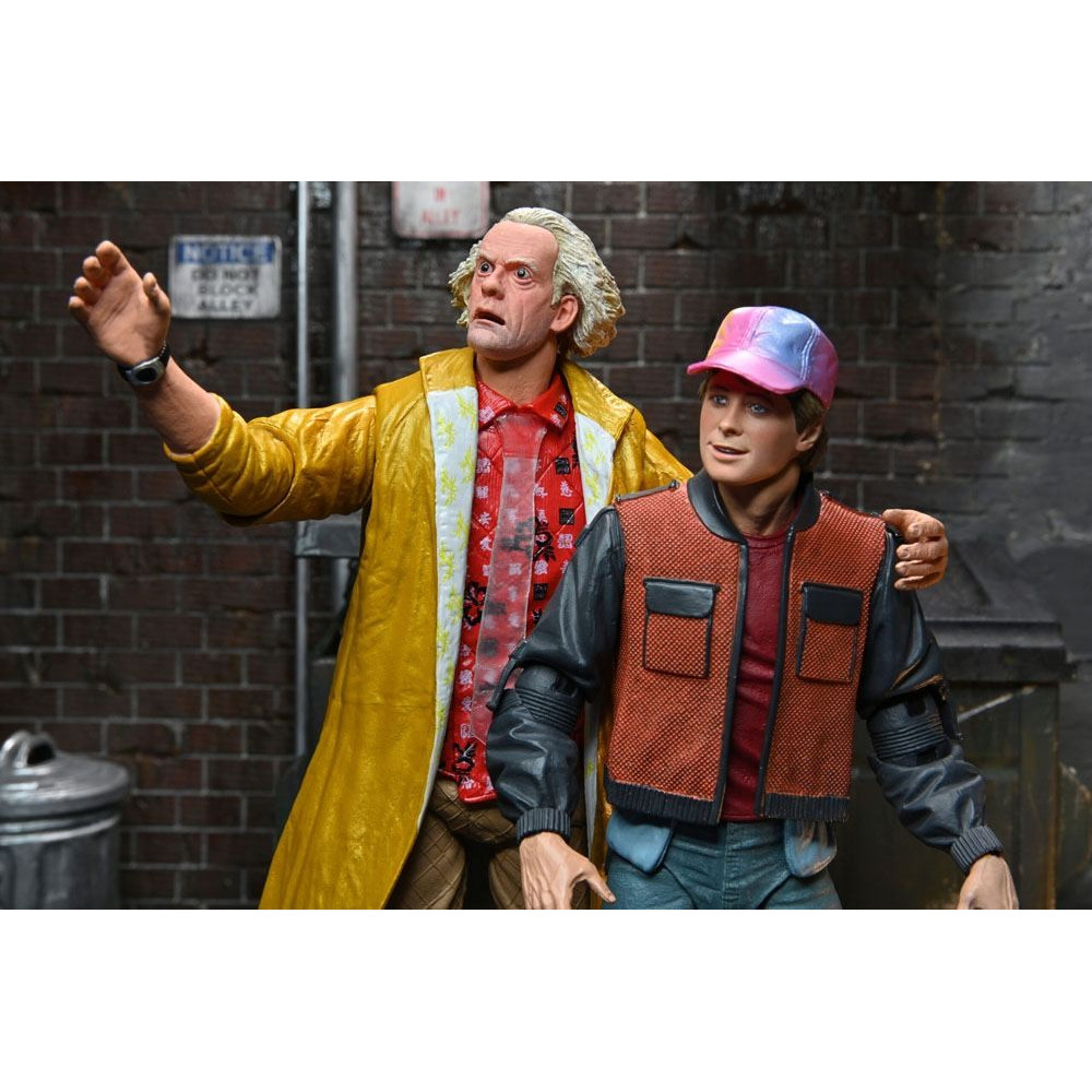 RETOUR VERS LE FUTUR - Marty McFly - Figurine NECA 18cm - Retour Vers Le  Futur | Beebs