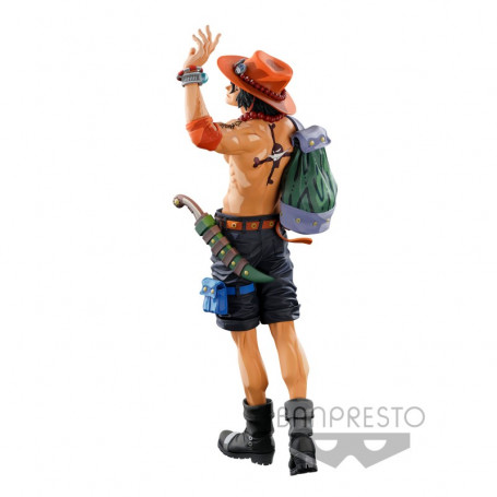 Banpresto - One Piece - THE PORTGAS.D.ACE - Two Dimensions - BWFC X SUPER  MASTER STARS PIECE - Figurine Collector EURL