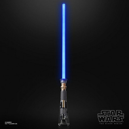 Hasbro - Sabre Laser Obi-Wan Kenobi Force Fx Lightsaber - Black Serie  Replica Elite - Figurine Collector EURL