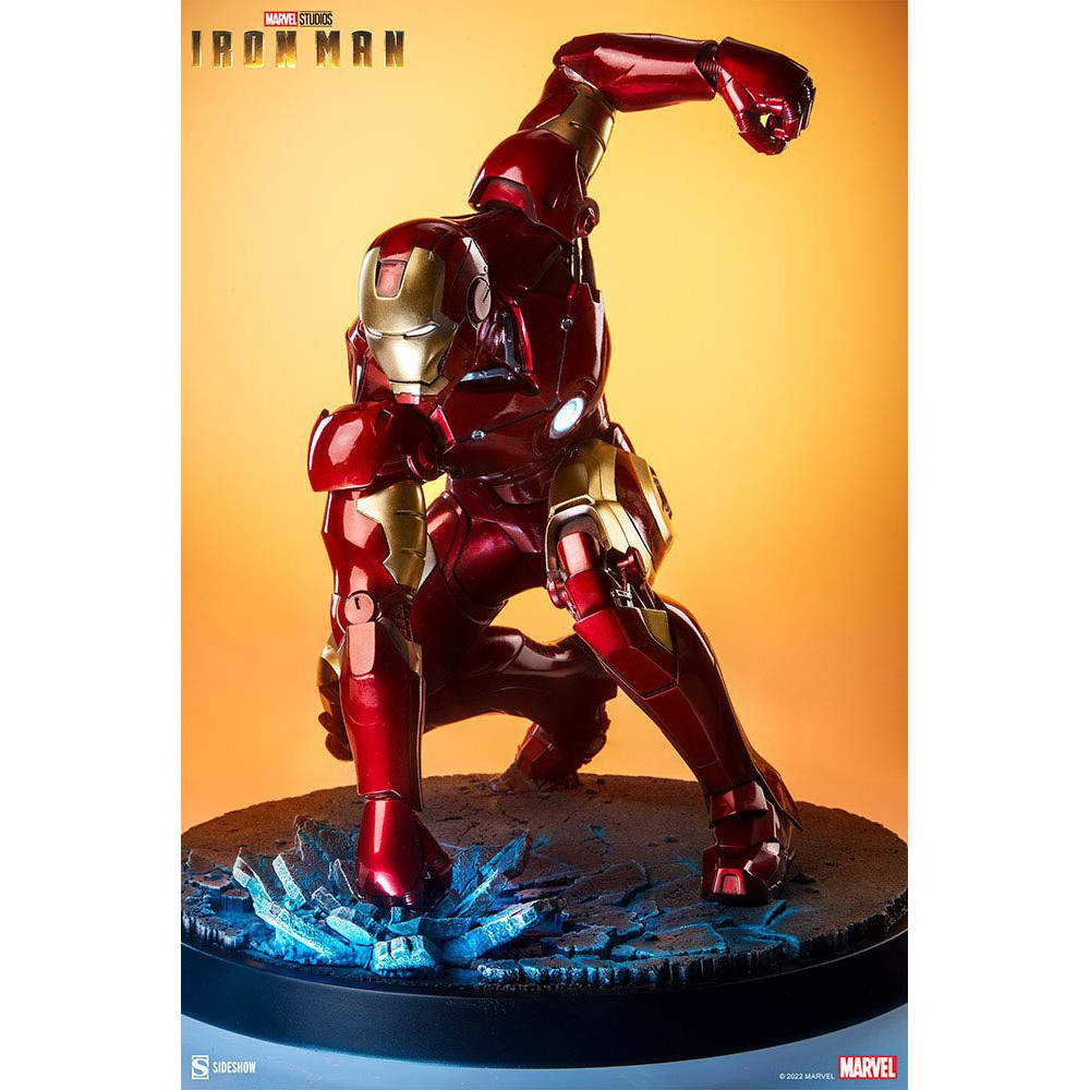 Iron Man 3 - Figurine Cosbi Iron Man Mark 4 8 cm - Figurines - LDLC