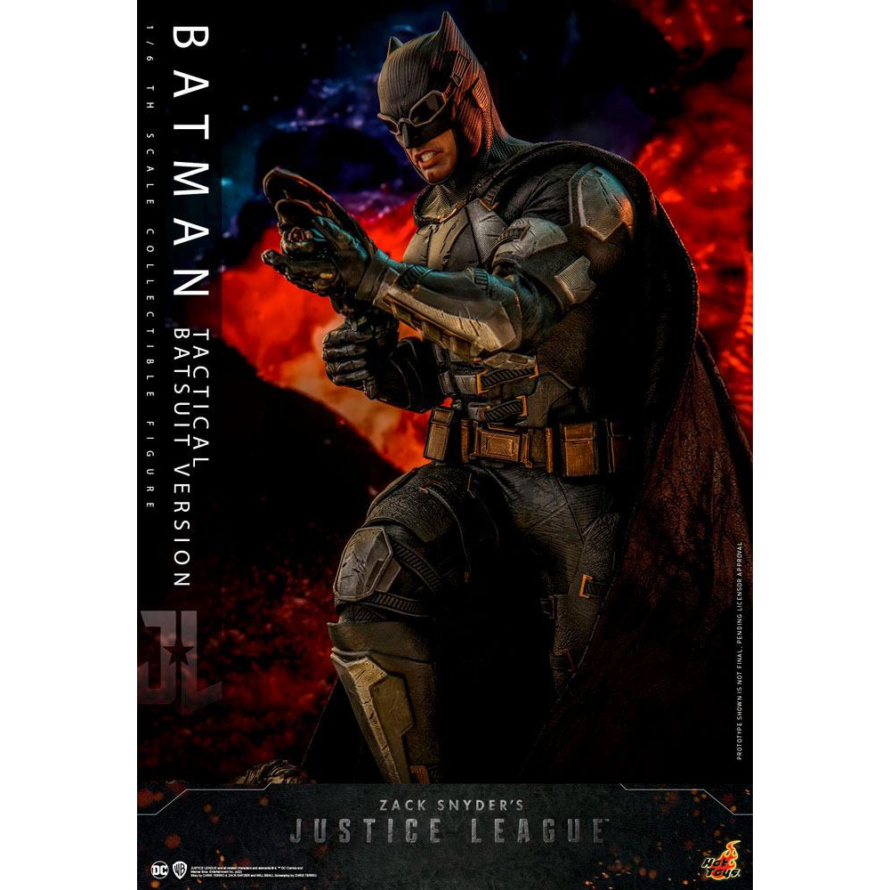 Hot Toys Zack Snyders Justice League Batman Tactical Batsuit Version Figurine Collector 