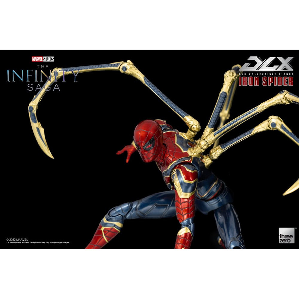 Avengers Figurine iron Spiderman articulée avec accessoires 17cm infinity  war