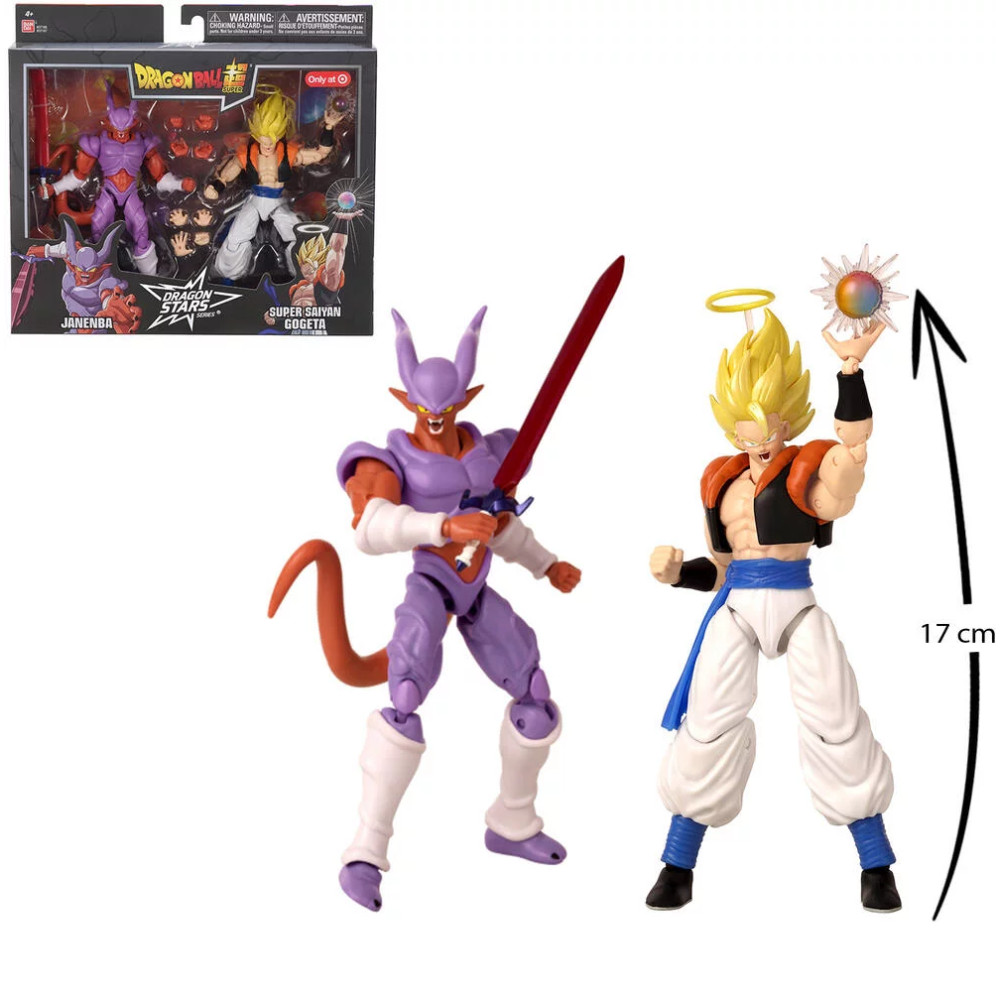 Figurines Dragon Ball Super Super Saiyan Gogeta et Janenba Bandai : King  Jouet, Figurines Bandai - Jeux d'imitation & Mondes imaginaires