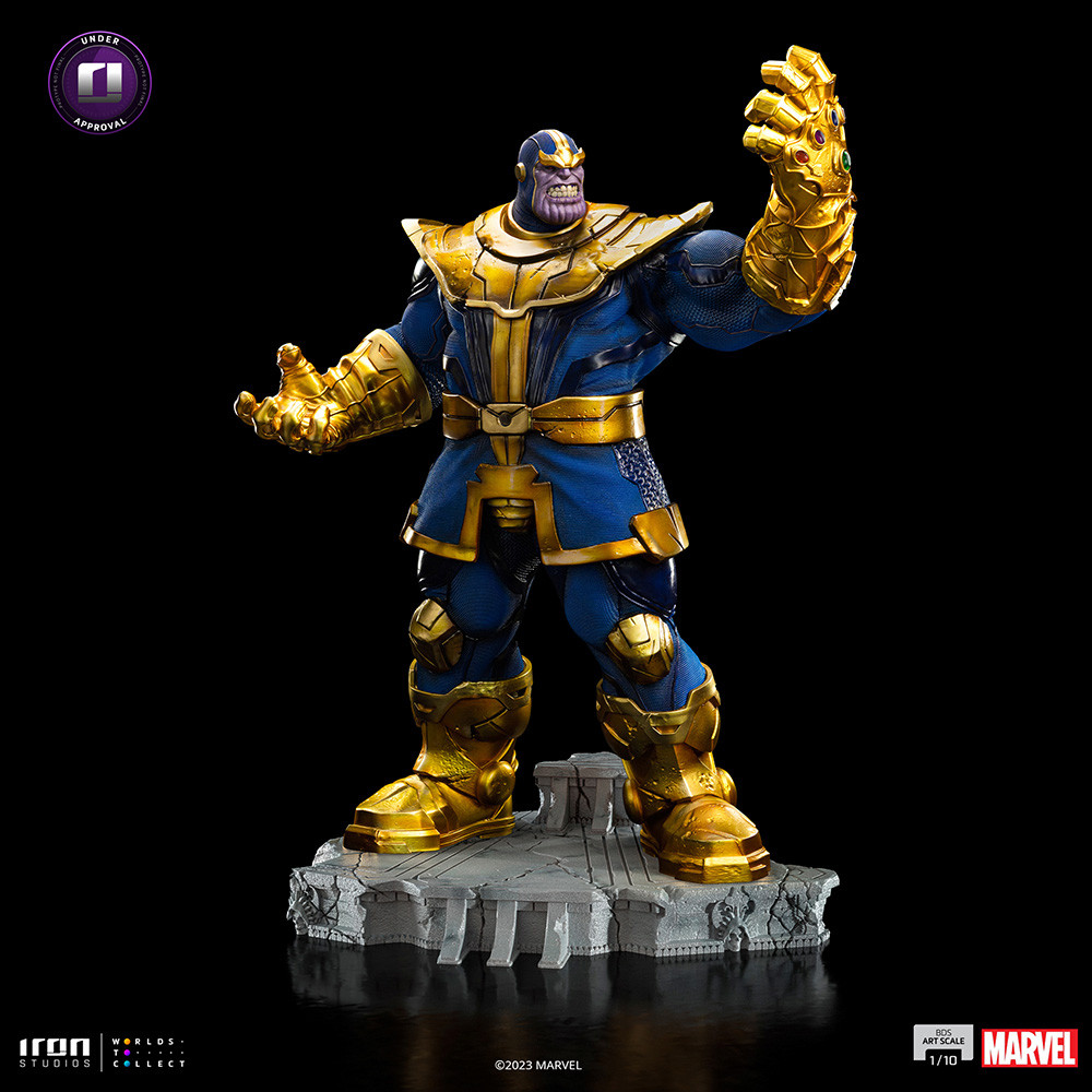 Figurine Marvel Avengers Endgame Deluxe Thanos 30 cm sur notre