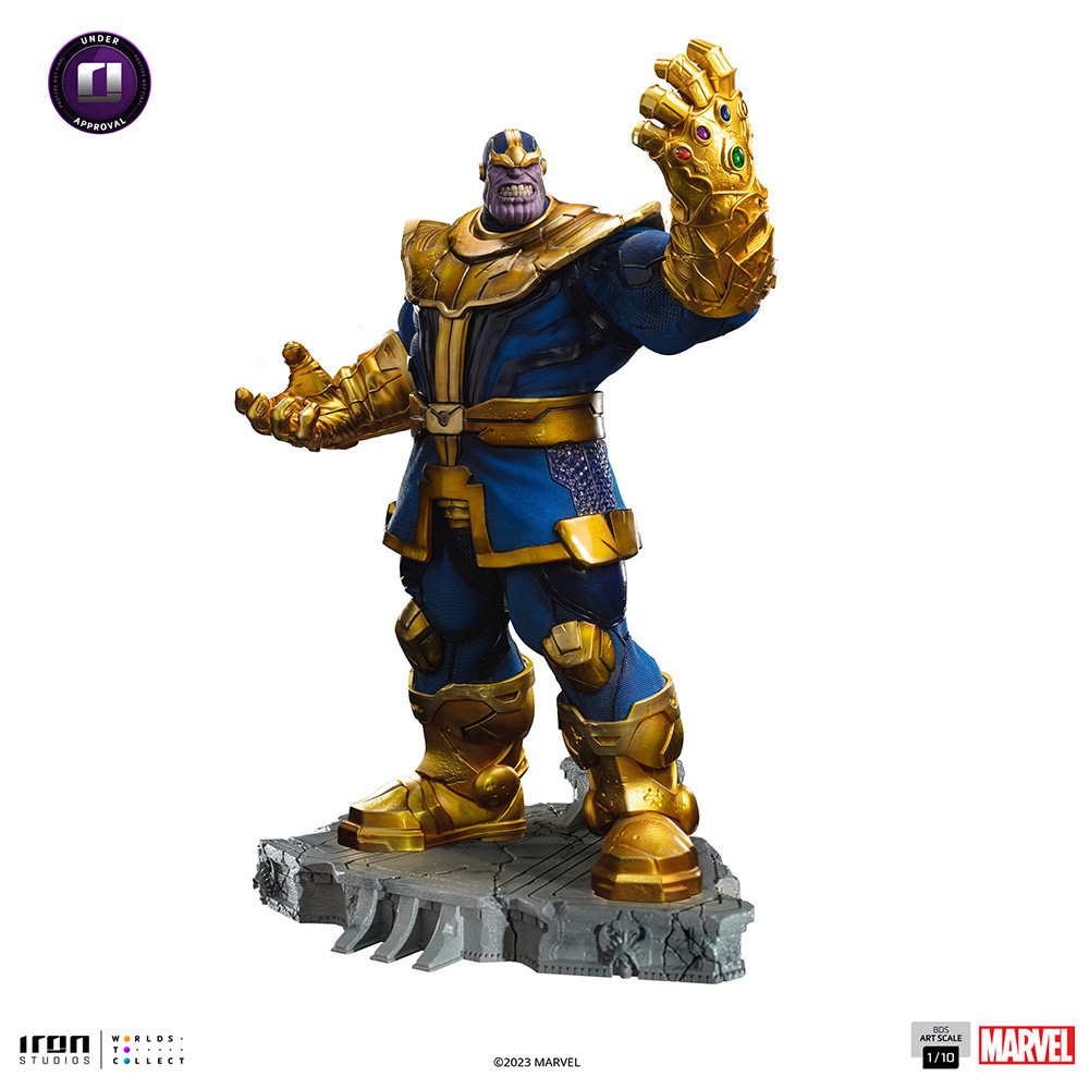 Figurine Marvel Avengers Endgame Deluxe Thanos 30 cm sur notre